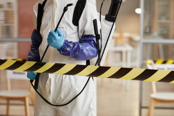 Professional Biohazard technician working in Pennville, IN